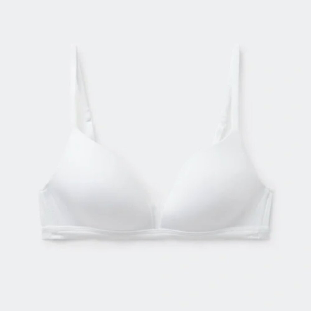 INTIMISSIMI Tiziana Triangle Bra in Ultralight Microfiber Size 34B - WHITE